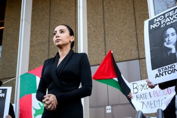 Antoinette Lattouf, une présentatrice radio sur ABC en Australie.