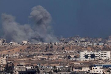 De nouvelles frappes israéliennes ont touché la bande de Gaza dimanche. © REUTERS