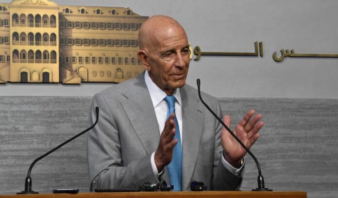 L'envoyé américain pour le Liban et la Syrie Thomas Barrack.