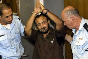 Le leader palestinien Marwan Barghouthi détenu dans les prisons de l'occupation depuis 2002.