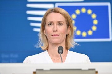 La cheffe de la diplomatie européenne, Kaja Kallas