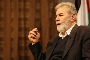 Le secrétaire général du Jihad islamique palestinien, Ziyad al-Nakhalah