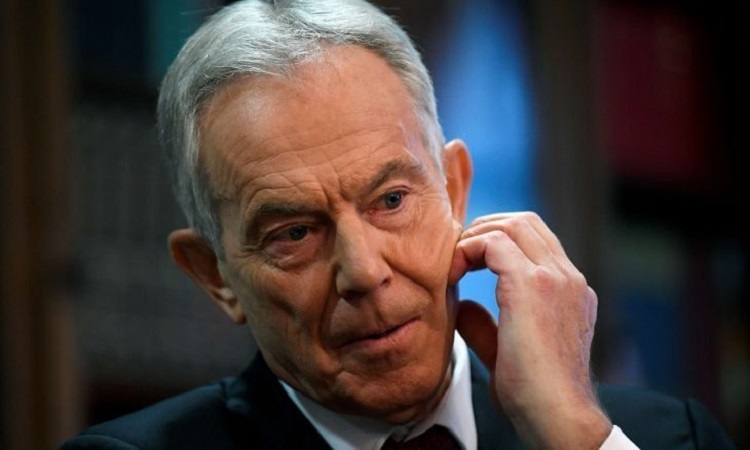 l'ancien Premier ministre britannique Tony Blair