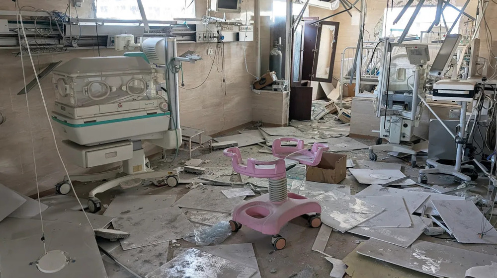 Une unité de soins intensifs néonatals gravement endommagée à l’hôpital Kamal Adwan, dans la bande de Gaza