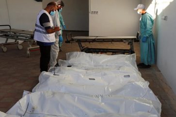 ne frappe israélienne tue 11 membres d'une même famille, dont sept enfants, dans le district d'al-Zeitoun à Gaza. ©Reuters