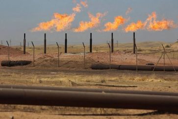 Le champ gazier de Khor Mor, dans le Kurdistan irakien.