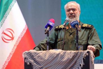 Le général de brigade Ali Fadavi, commandant adjoint du Corps des gardiens de la Révolution islamique (CGRI).