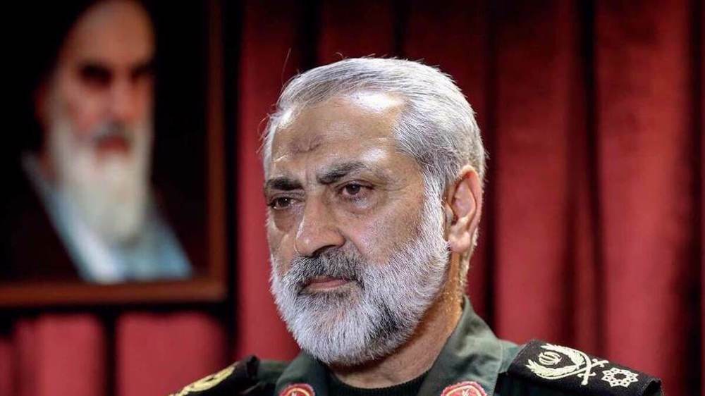 Le général de brigade Abolfazl Shekarchi, porte-parole des forces armées iraniennes.