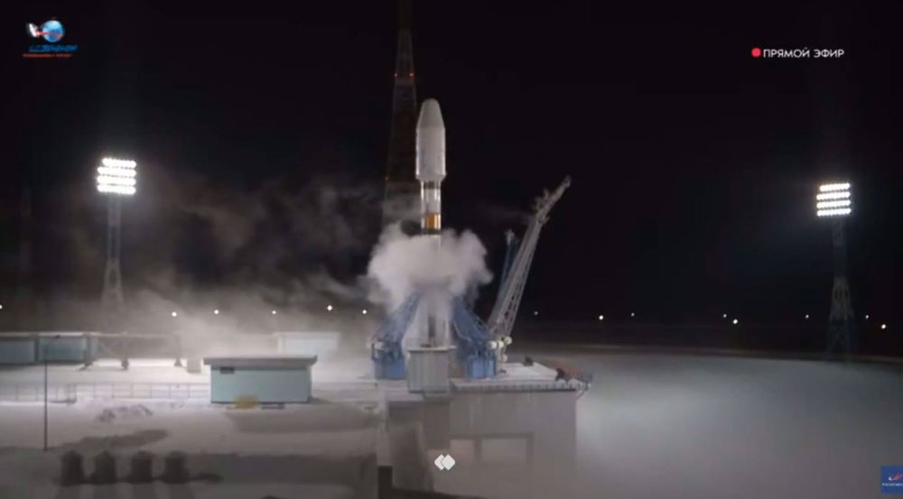 L’Iran a placé en orbite trois satellites de télédétection de conception nationale, à bord d'une fusée russe Soyouz, le 28 décembre 2025. (Capture d’écran)