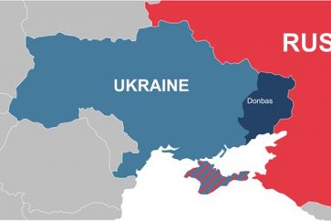 Russia,And,Ukraine,Map,On,World,Map.,Borders,Of,Russia