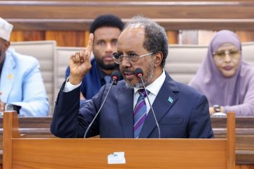 Le président somalien Hassan Sheikh Mahmoud